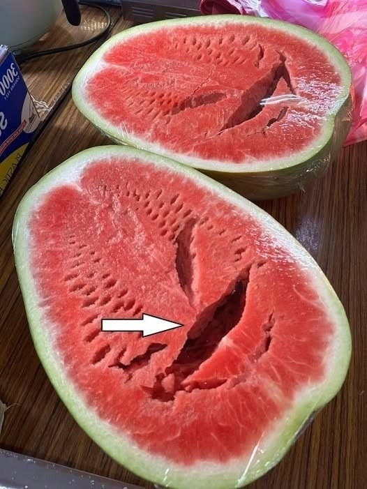 If You Open a Watermelon and See This
