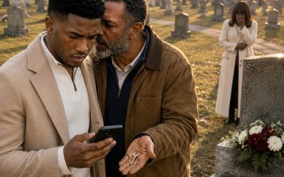 At My Father’s Graveside A Gravedigger Revealed The Coffin Was Empty And Handed Me A Key To The Truth