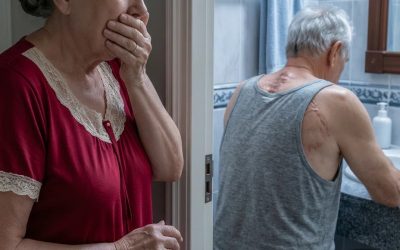 My husband used to lock himself in the bathroom every morning at 4 a.m. for thirty-five years. And the night I finally looked through the keyhole, I understood why he always whispered, “I’m doing this to protect you.”