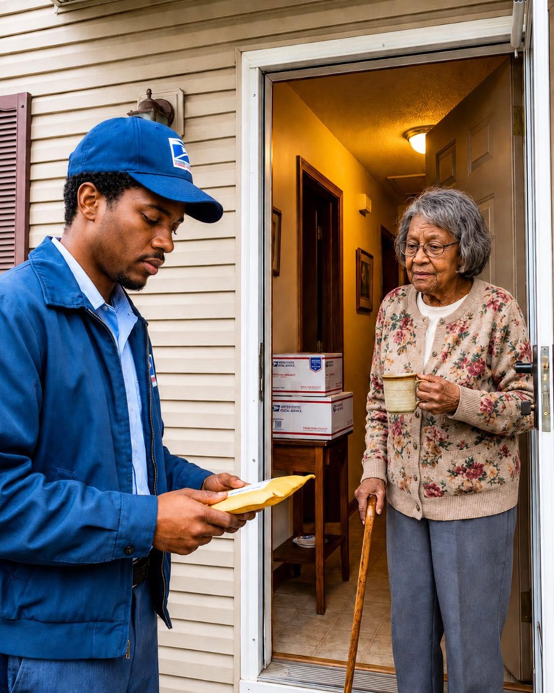 A 28-year-old delivery driver was annoyed by an 84-year-old widow ordering cheap junk every single day, until he realized