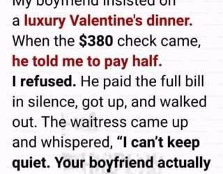 A Valentine’s Dinner That Revealed Everything: When a Test Destroyed Seven Years Together