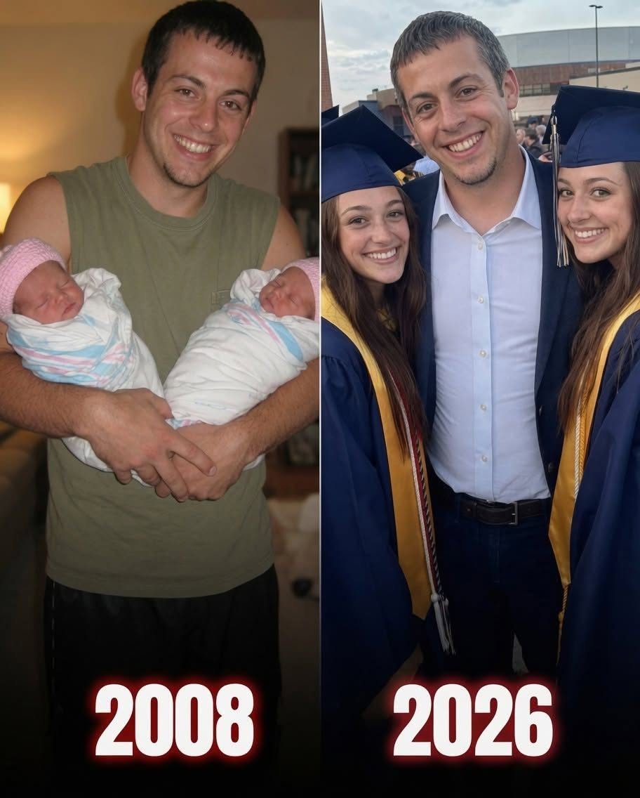 My Wife Left Our Twins Right After Birth – 18 Years Later, She Showed up at Their Graduation with a ‘Special Gift’, But What My Daughters Did Next Froze the Room