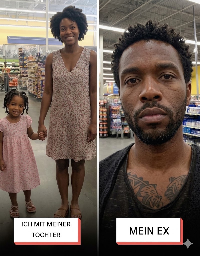 My husband left me because I gave birth to a daughter – years later I saw him in a supermarket, and my daughter did something I will never forget.