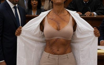 My husband thought I was just a weak housewife, someone he could bruise, silence, and lie about forever. But in court, I stood before the judge, opened my coat, and showed the scars he had explained away. “Objection?” I asked calmly. “Then let me testify.” As a former forensic doctor, I named the impact angle, healing timeline, and weapon type—until every sentence of his story collapsed.