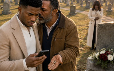 At My Father’s Graveside A Gravedigger Revealed The Coffin Was Empty And Handed Me A Key To The Truth