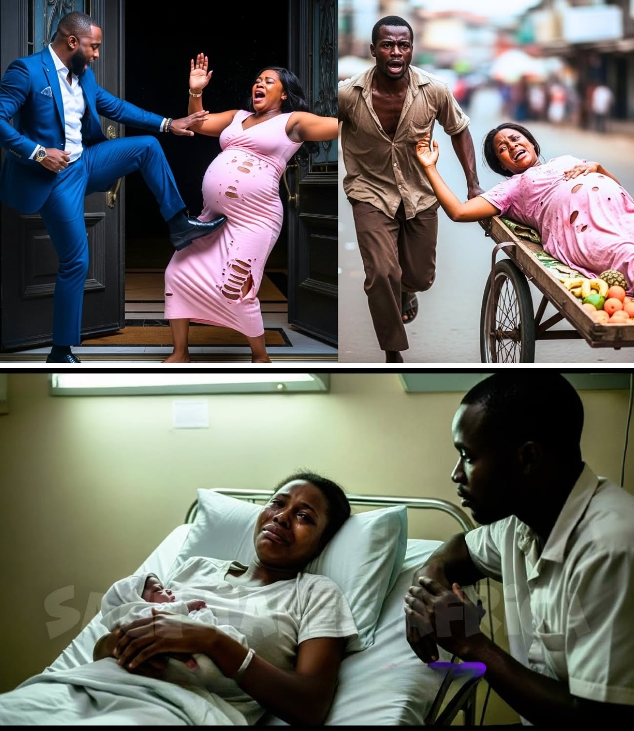 A Cruel Man Threw Out His Wife in Labor, Then a Poor Hawker Rescued Her, 9 Years Later…