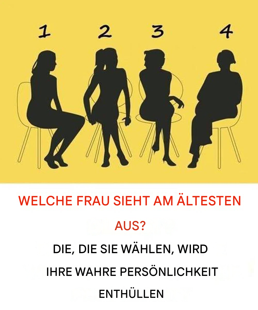 Which woman looks the oldest? This personality test claims to reveal your true character.