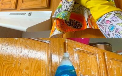 How to Thoroughly Clean Dull and Grimy Kitchen Cabinets