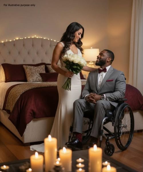 At 40, I closed my eyes and married a man with a physical disability, thinking my life had nothing left to hope for. But on our wedding night,  1