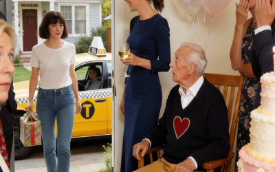 Grandpa saw me get out of a cab and asked, “Where’s your birthday BMW?” Mom laughed and said, “Oh, we gave it to your sister!” He went quiet for a moment… then called his lawyer the next day.