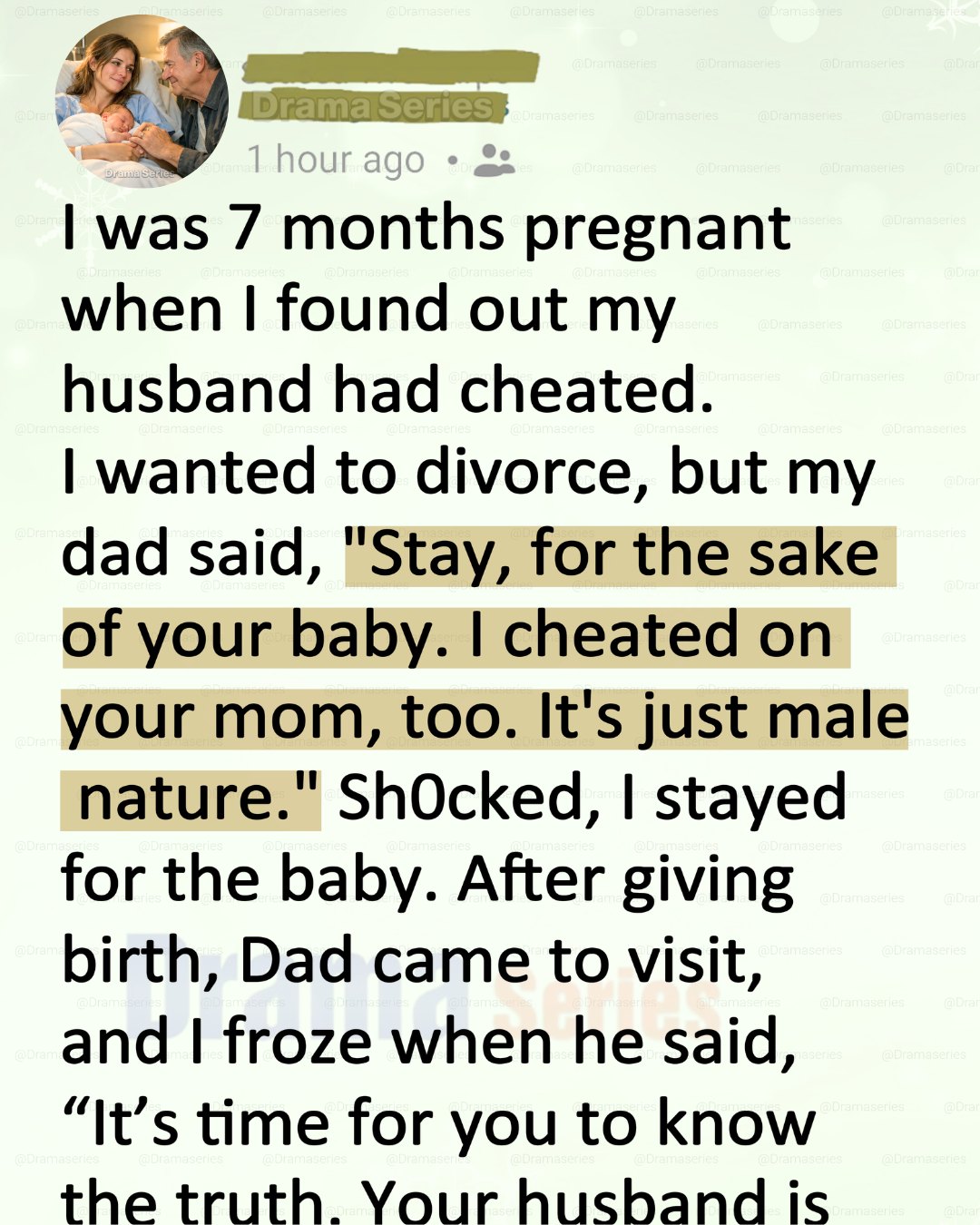 My Husband Cheated While I Was Pregnant—But My Father’s Confession Changed Everything
