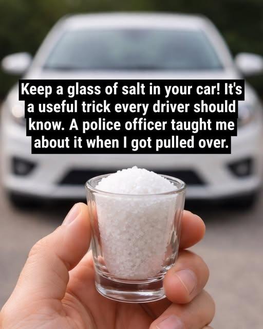 Put a Glass of Salt in Your Car, Here Is Why Every Driver Should Try It