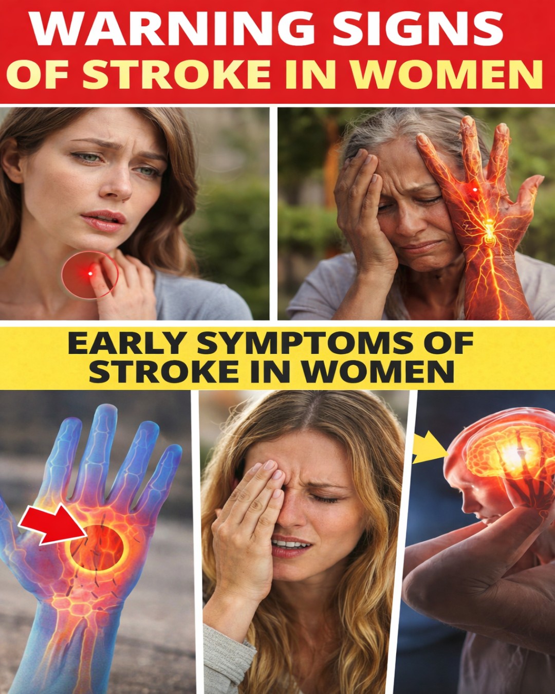 10 Important Stroke Symptoms in Women You Should Never Ignore for Early Recognition and Better Results