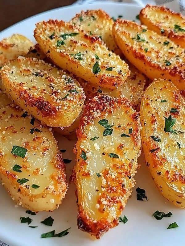 The best and easiest recipe for cut potatoes from the baking tray (crispy, fluffy, ling-proof)