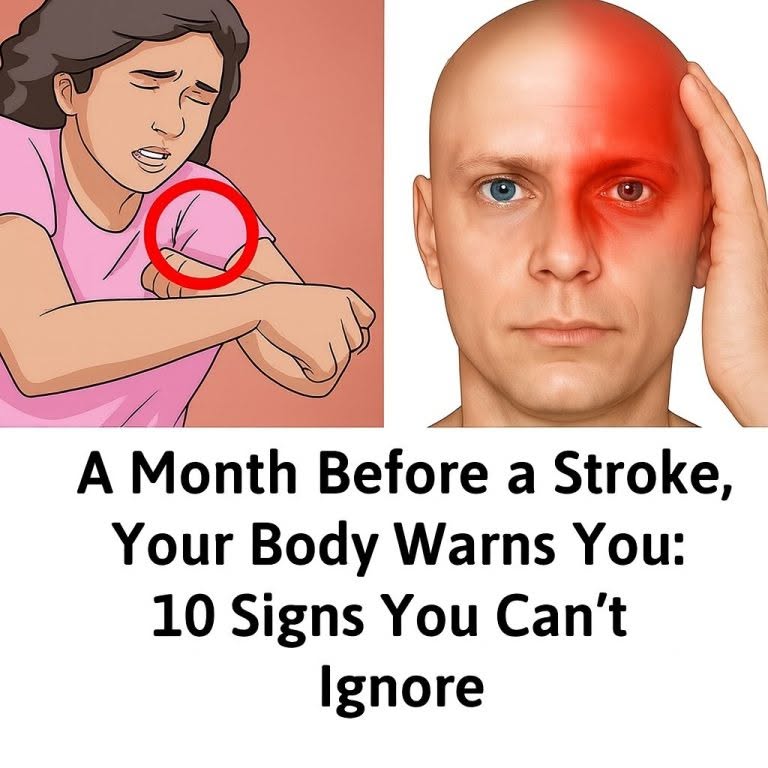 A month before a stroke, your body warns you: 10 signs not to ignore