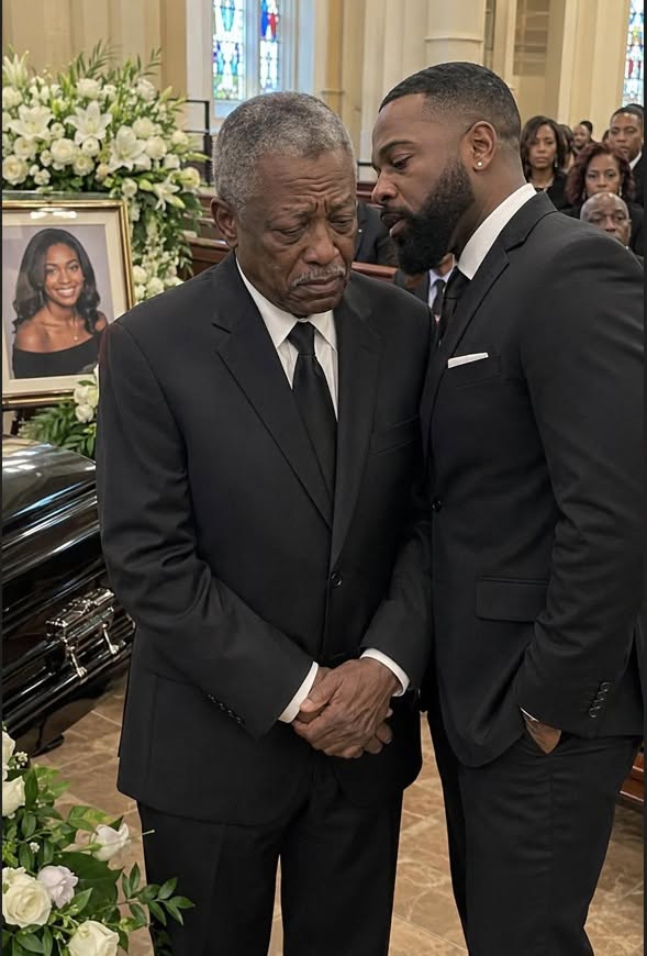At my daughter’s funeral, my son-in-law stepped close and whispered, “You have twenty-four hours to leave my house.” I met his gaze, smiled quietly, and said nothing. That night, I packed one small bag and walked out without a goodbye. Seven days later, his phone rang.