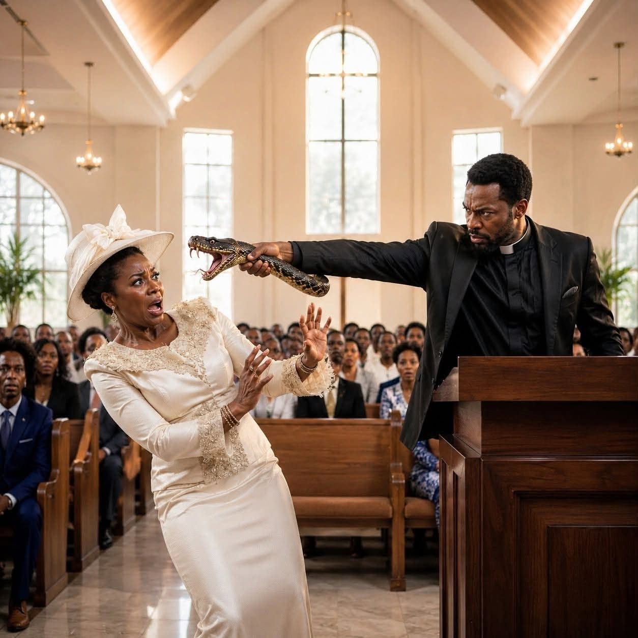 Why the Richest Woman in Church Never Let the Pastor Touch Her Forehead