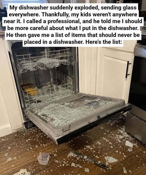 8 Things You Absolutely Should Not Put in a Dishwasher (And Why) 1