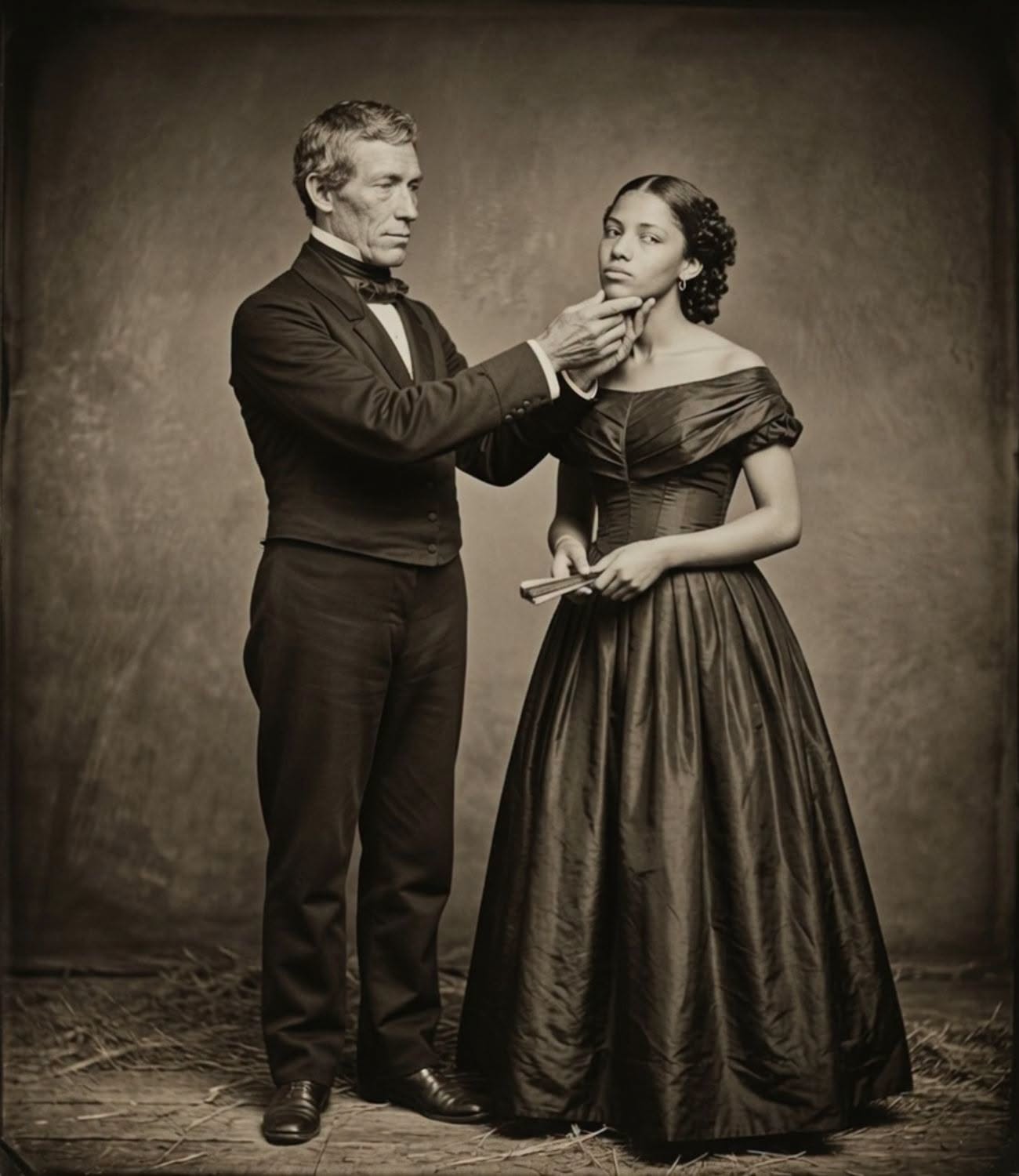 The President of the United States impregnated his wife’s sister, a slave, six times.