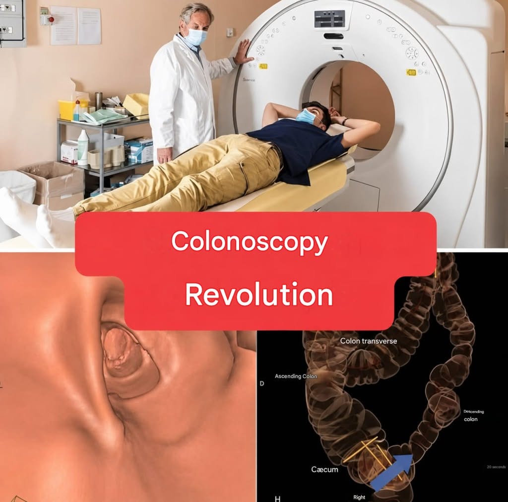 New method: colonoscopy will no longer be an invasive examination. (1/2)