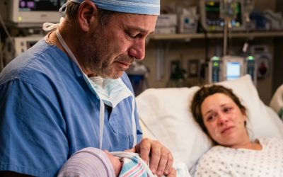 She went to the hospital to give birth, but the doctor broke down in tears when he saw the baby...