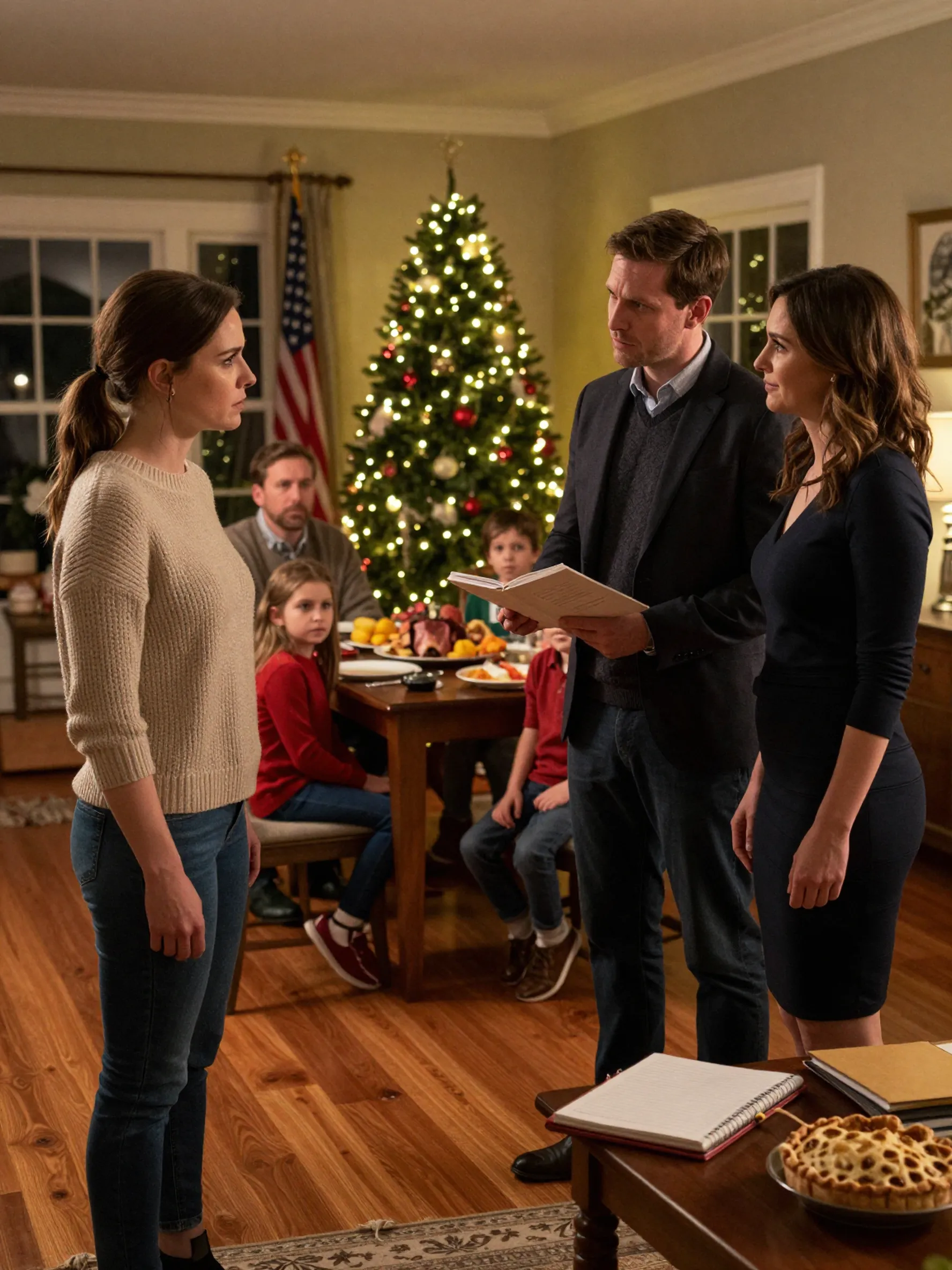 He flipped open his leather planner at the Christmas table like it was a court order. “January 8th,” my brother announced, circling the dates. “You’ll take the kids while we cruise.” No *please*. No *ask*. Just my parents’ expectant silence—and my sister