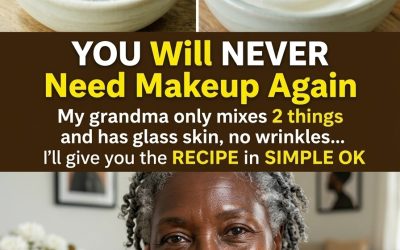“You’ll NEVER Need Makeup Again My grandma mixes 2 things and has