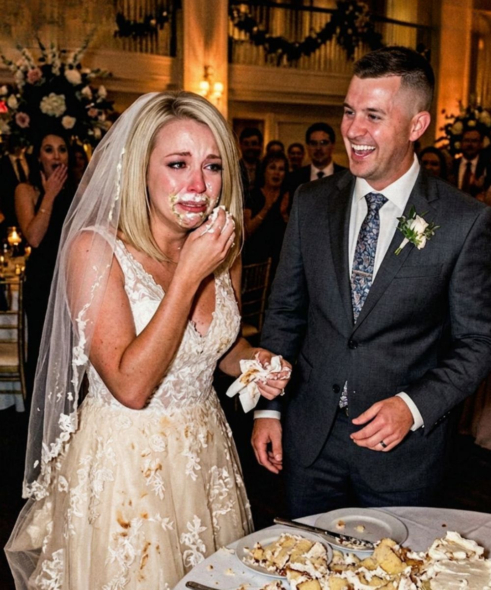 My Groom Sma:shed My Face Into the Cake During the Cake Cutting as a ‘Joke’