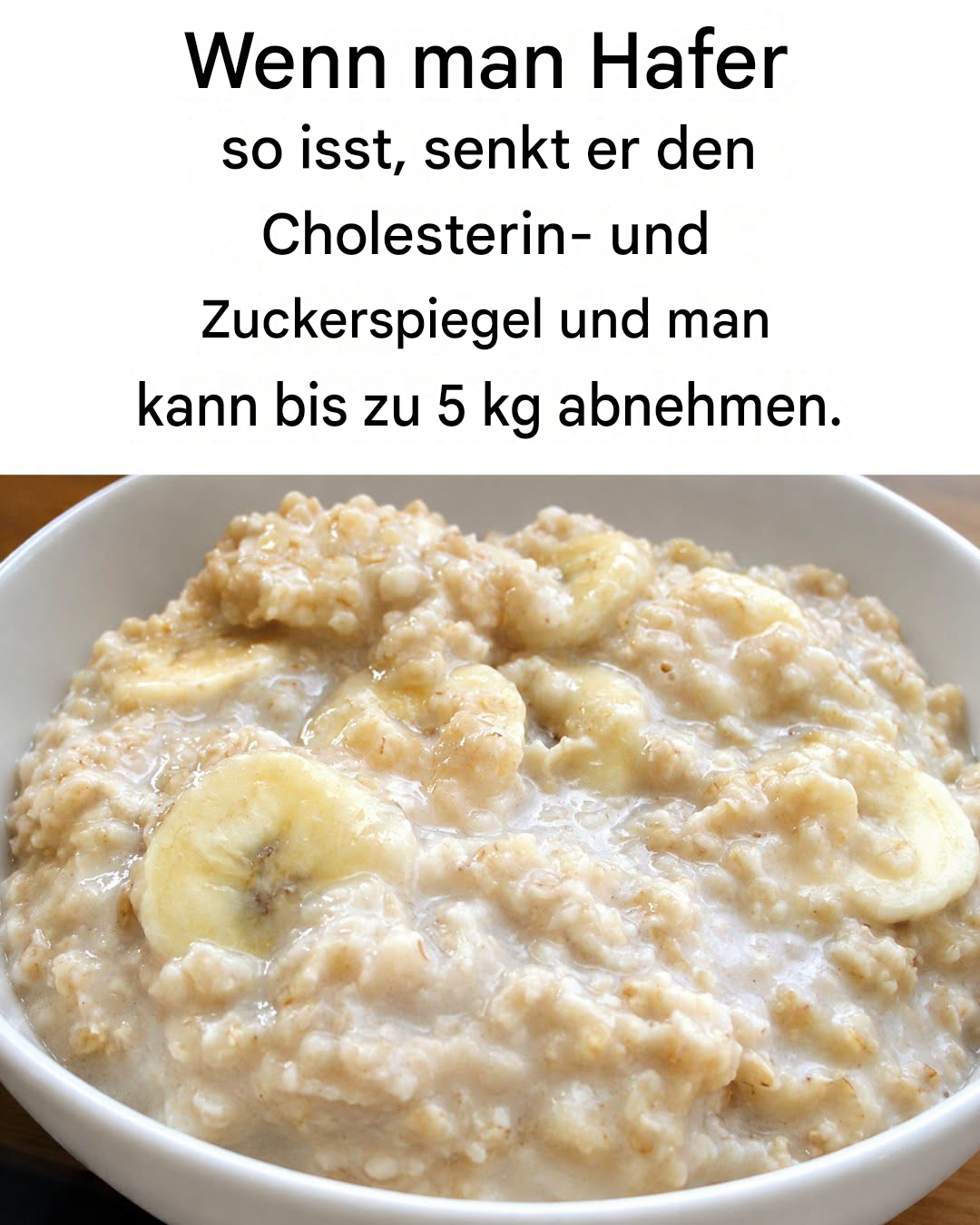 Oatmeal: How to lower your cholesterol and blood sugar levels and lose 4 kilos per week