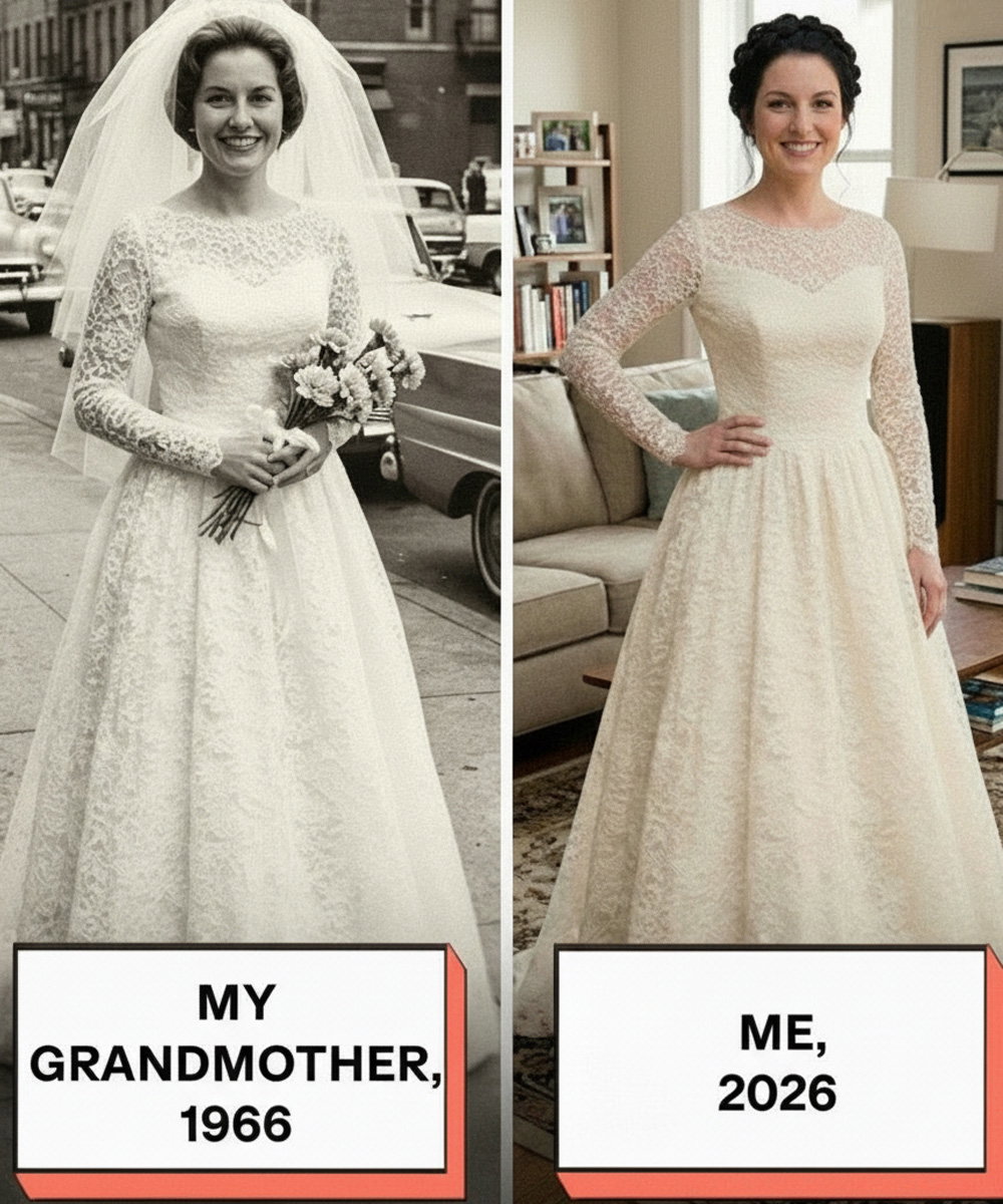 I Decided to Wear My Grandmother’s Wedding Dress in Her Honor